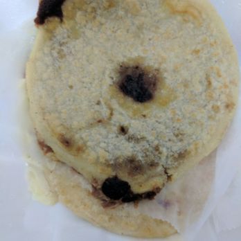 Las Pavas - a close up of a tortilla in a styrofoam container - Fast Food Near Me - Miami, Florida