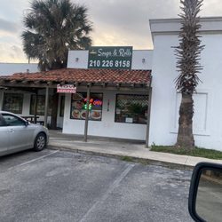 Soups & Rolls - Building Outside