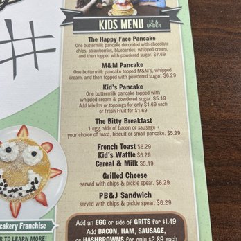 The Pancakery - Kids menu June 2024 - Breakfast & Brunch Near Me - Destin, Florida The Pancakery - Kids menu June 2024 - Breakfast & Brunch Near Me - Destin, Florida