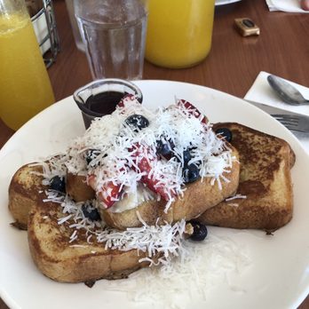 Cafe M - Coconut French Toast - Breakfast & Brunch Near Me - Berkeley, California Cafe M - Coconut French Toast - Breakfast & Brunch Near Me - Berkeley, California