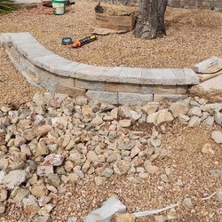 SilvaWolf - Retention wall hardscaping in front yard