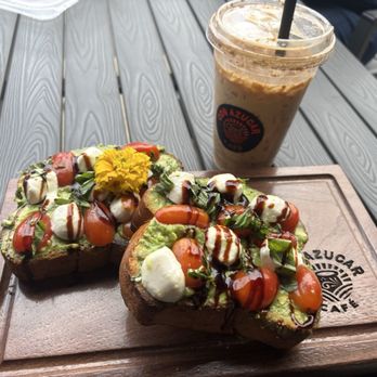 Con Azucar Cafe - Caprese Avocado Toast - Coffee & Tea Near Me - Santa Maria, California