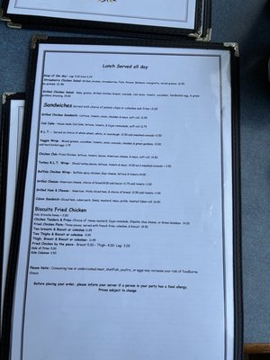 Menu photo 1 Biscuits Oak Bluffs, MA