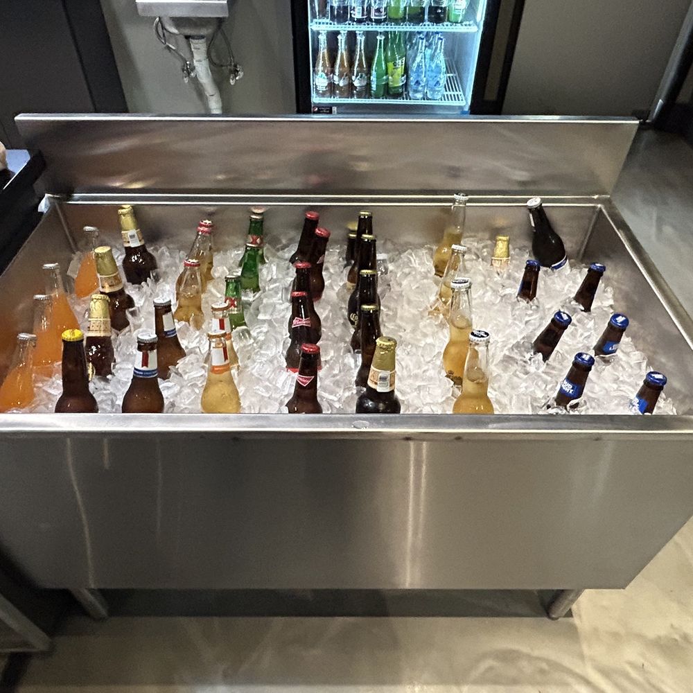 Gimme Taco - Ice bin with bottled beverages - Tacos Near Me - Aubrey, Texas Gimme Taco - Ice bin with bottled beverages - Tacos Near Me - Aubrey, Texas