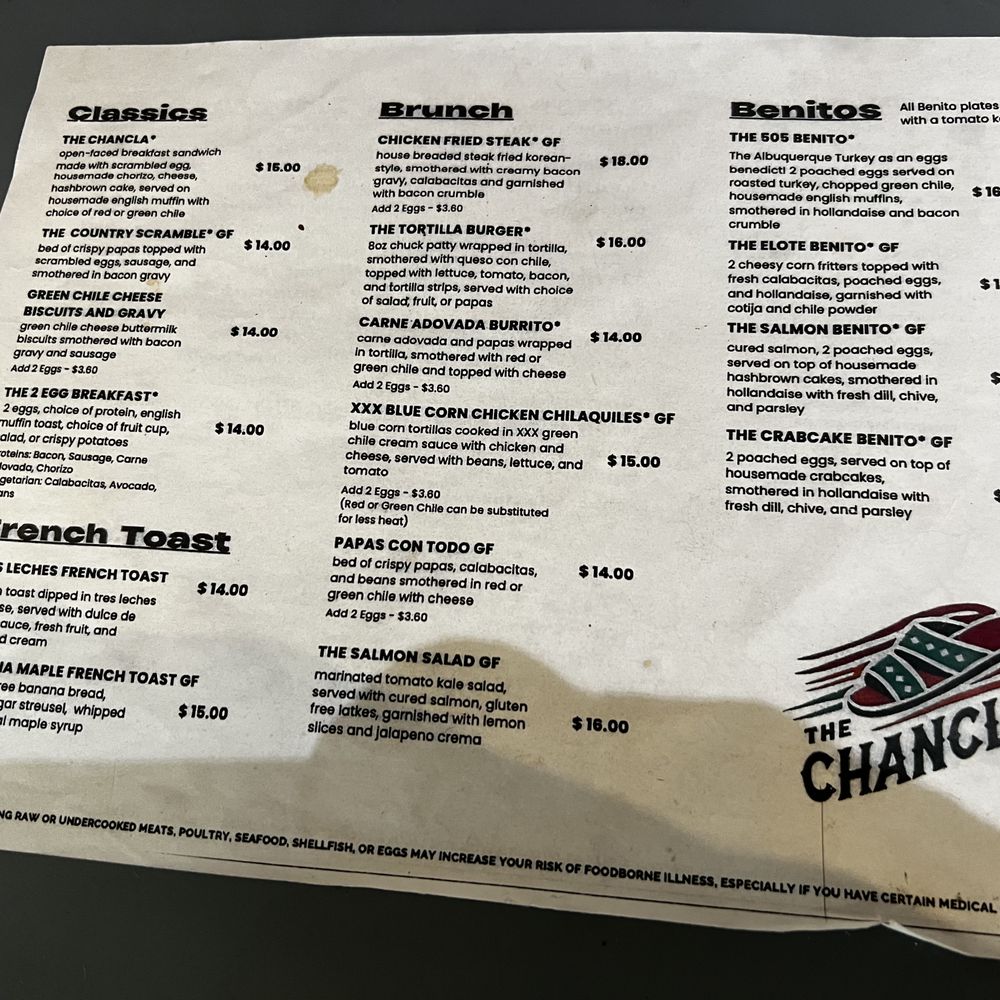 The Chancla ABQ - Breakfast & Brunch Near Me - Albuquerque, New Mexico The Chancla ABQ - Breakfast & Brunch Near Me - Albuquerque, New Mexico