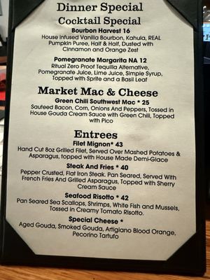 Menu photo 7 D'Vine Bistro & Wine Bar Mesa, AZ