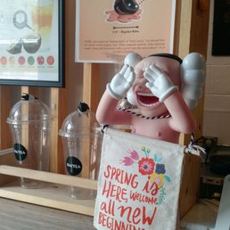Cute decor and info on boba and other available tea add-ins for bubble tea newbs like me! ;) Cute decor and info on boba and other available tea add-ins for bubble tea newbs like me! ;)