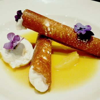 Rioja - orange passion fruit canoli - New American Near Me - Denver, Colorado Rioja - orange passion fruit canoli - New American Near Me - Denver, Colorado