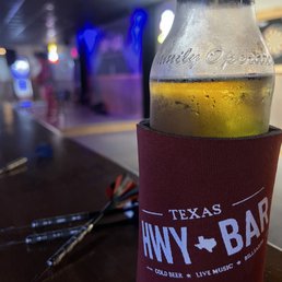 Darts, Yuengling, & Stage