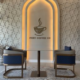 Beautiful seating as soon as you walk in