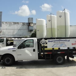 Supreme Chemical & Pool Supply - Chemical Delivery Truck