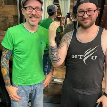 Secret Addiction Tattoos - Our son has a bio mechanical piece created by Mike. Outstanding job. - Tattoo Near Me - La Porte, Texas