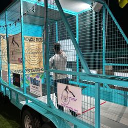Bron's Backyard - Rent an "axe throwing truck"