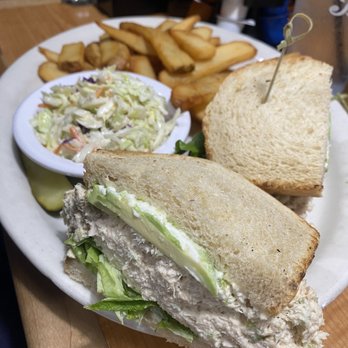 Stacks On Route 66 - Tuna Melt with coleslaw & French Fries - American Near Me - Glendora, California