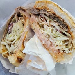 Carne de Chimi soft roll well seasoned meat the cabbage and special mayonnaise was a perfect match. Carne de Chimi soft roll well seasoned meat the cabbage and special mayonnaise was a perfect match.