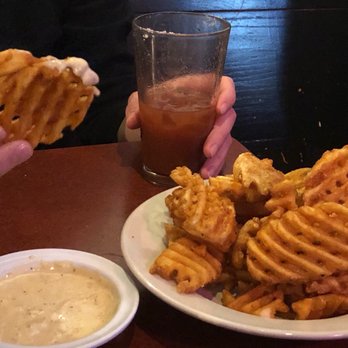 The Crow's Nest - Bloody Mary + Waffle Fries + Jalapeño Cheese Dip 4 Breakfast = Metal Brunch - Breakfast & Brunch Near Me - Maplewood, Missouri