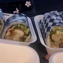Togo Sushi - Crispy Chicken Britto & Shrimp Tempura Britto