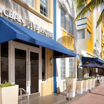 Ocean Five Hotel - Front Exterior - Hotels Near Me - Miami Beach, Florida Ocean Five Hotel - Front Exterior - Hotels Near Me - Miami Beach, Florida