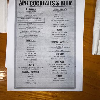 Anderson Pub and Grill - the menu - Sports Bars Near Me - Cincinnati, Ohio