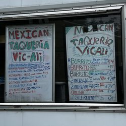 Vic-Ali Mexican Taqueria - Menu