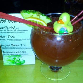 The Hut - The Fat Man...If you like sweet, fruity drinks you'll love this one! Comes in a huge fish bowl glass! =) - Dive Bars Near Me - Tucson, Arizona The Hut - The Fat Man...If you like sweet, fruity drinks you'll love this one! Comes in a huge fish bowl glass! =) - Dive Bars Near Me - Tucson, Arizona