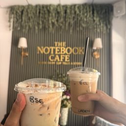 Brown sugar shaken espresso and banana cream latte Brown sugar shaken espresso and banana cream latte
