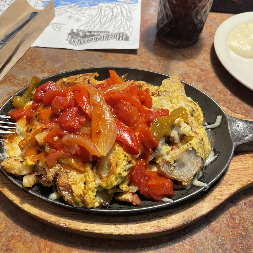 Huckleberry's - Egg scramble, I think it was the Louisiana maybe lol - Breakfast & Brunch Near Me - Fairfield, California Huckleberry's - Egg scramble, I think it was the Louisiana maybe lol - Breakfast & Brunch Near Me - Fairfield, California