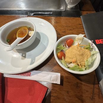 Benihana - Cupertino - soup and salad - Steakhouses Near Me - Cupertino, California
