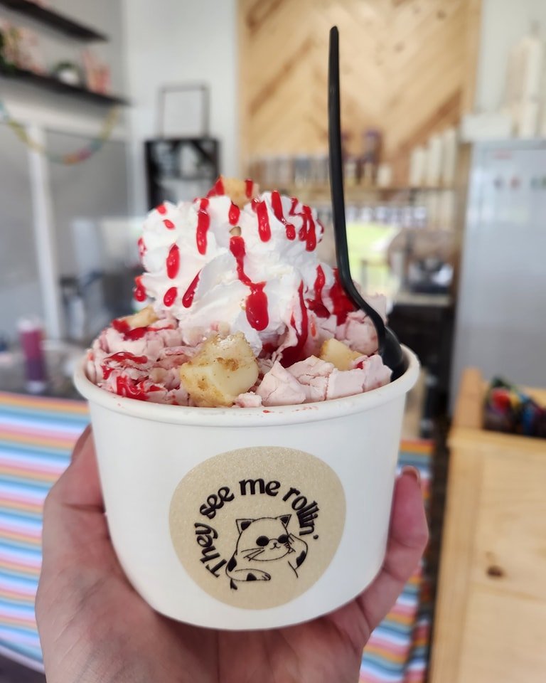 Blend Rolled Ice Cream, Jacksonville Roadtrippers