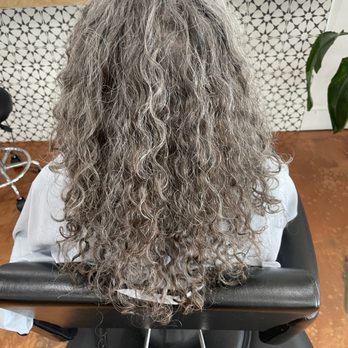 Urban Bloom Curl Studio - My before photo.... - Hair Stylists Near Me - Tempe, Arizona