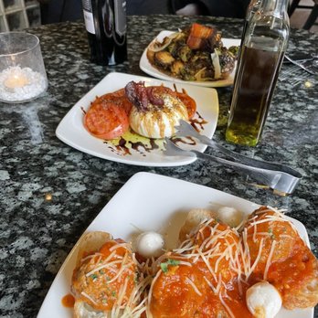 Lucca Ristorante - Meatballs, Burrata Caprese and Brussel Sprouts - Italian Near Me - Pittsburgh, Pennsylvania