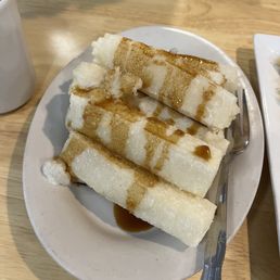 Fried rice cakes Fried rice cakes
