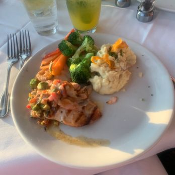 Chart House - Salmon and mango mojito - Seafood Near Me - San Antonio, Texas