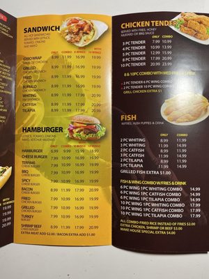 Menu photo 2 Touchdown Wings Augusta, GA