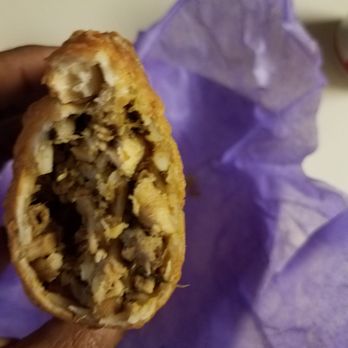 The Plum Pit - Jerk Chicken Empanada - Food Trucks Near Me - Aston, Delaware