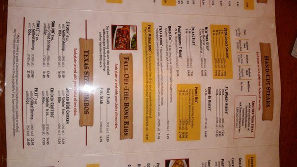 Menu photo 6 Texas Roadhouse Wake Forest, NC