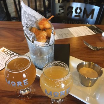 More Brewing - A couple of great beers with some delicious cheese curds. - Brewpubs Near Me - Villa Park, Illinois More Brewing - A couple of great beers with some delicious cheese curds. - Brewpubs Near Me - Villa Park, Illinois
