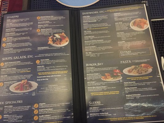 Menu photo 4 Flowing Tide Pub 6 Las Vegas, NV
