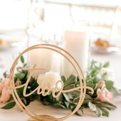 Jim Ludwig's Blumengarten Florist - Centerpieces (didn't have one of them perfectly in focus)