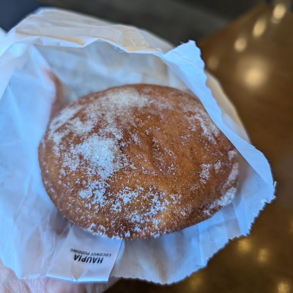 Ocean Malasada - Haupia doughnut - Desserts Near Me - San Francisco, California Ocean Malasada - Haupia doughnut - Desserts Near Me - San Francisco, California