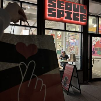 SeoulSpice - To go bag - so cute - Korean Near Me - Chicago, Illinois