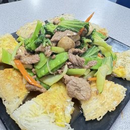 Hu tieu ap chao