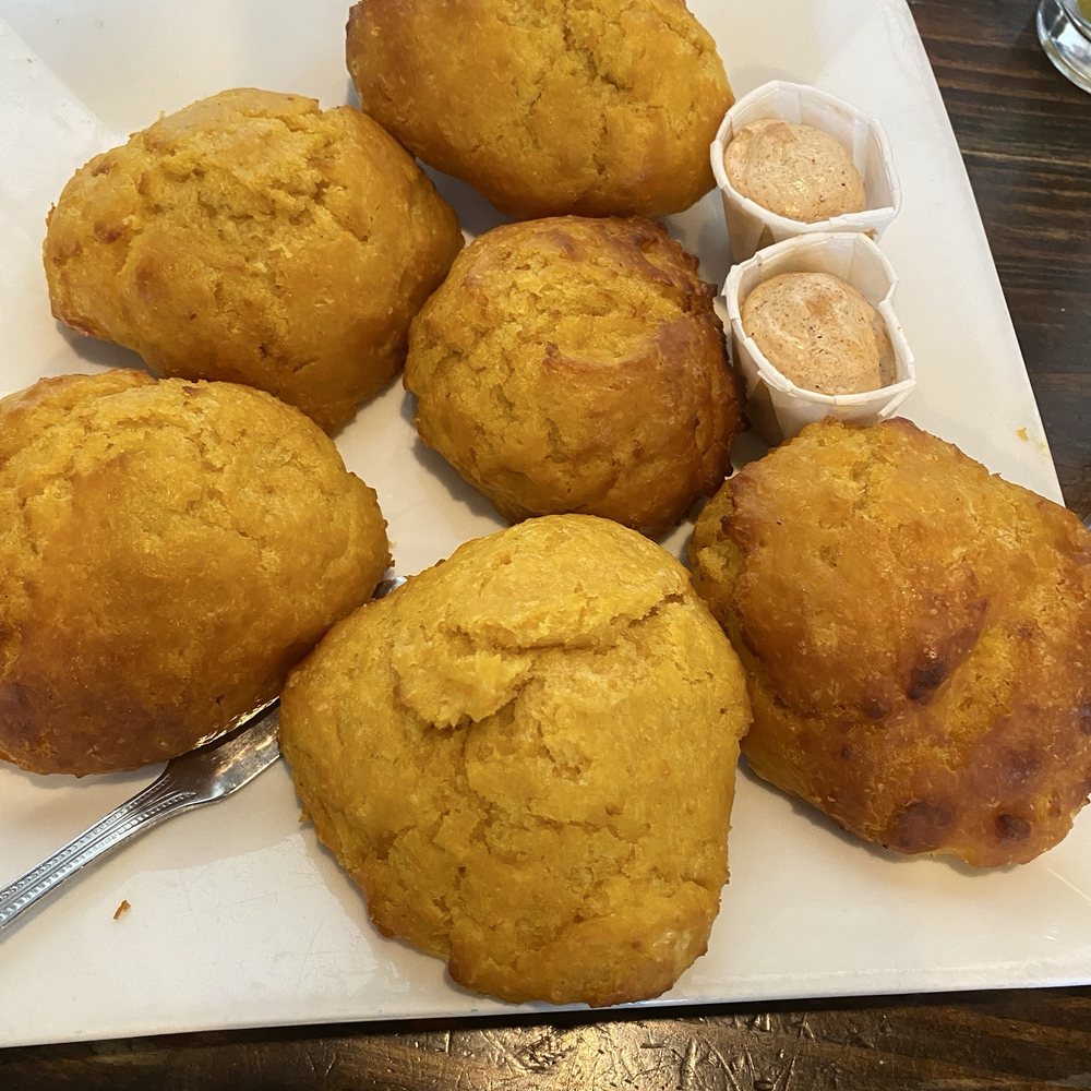 Wild Rabbit Bistro - Sweet potato biscuits with guava butter - Coffee & Tea Near Me - Ormond Beach, Florida Wild Rabbit Bistro - Sweet potato biscuits with guava butter - Coffee & Tea Near Me - Ormond Beach, Florida