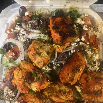 Caravan Grill - Shish Tawook Mediterranean Salad - Halal Near Me - Tucson, Arizona