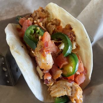 Bradshaw Social House - Chopped Chicken Taco - American Near Me - Charlotte, North Carolina Bradshaw Social House - Chopped Chicken Taco - American Near Me - Charlotte, North Carolina
