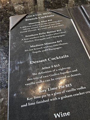 Menu photo 8 One11Madison Memphis, TN