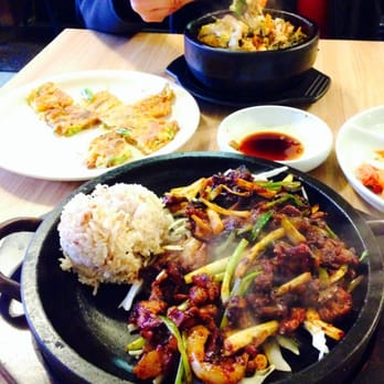 Little Pusan - Lunch specials! Be sure to try the scallion pancake with pork! - Korean Near Me - Maynard, Massachusetts