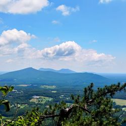 Pilot Mountain State Park - View of Sourtown mountain in the distance