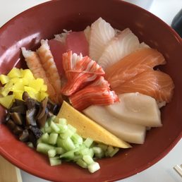 Chirashi donburi Chirashi donburi