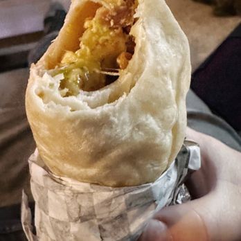 Los Bros Taco Shop - Bacon Breakfast Burrito - Mexican Near Me - Vancouver, Washington